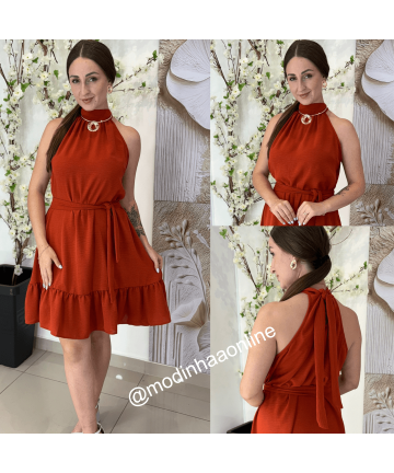 Vestido Lavinea Terracota